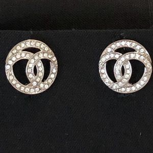 —SOLD OUT—Chanel NWT 2019 Deco CC Logo Studs